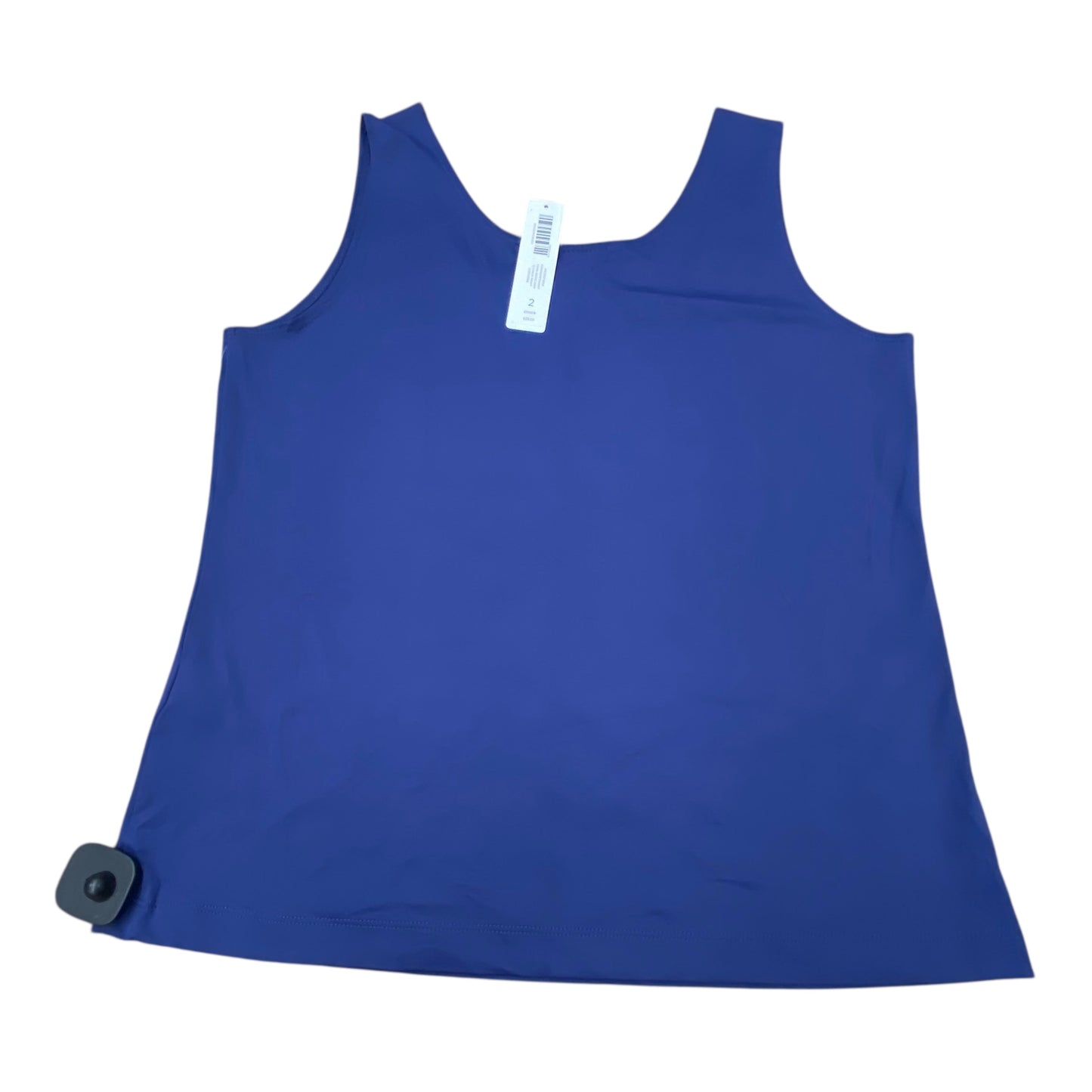 Top Sleeveless Basic By Chicos In Blue, Size:12