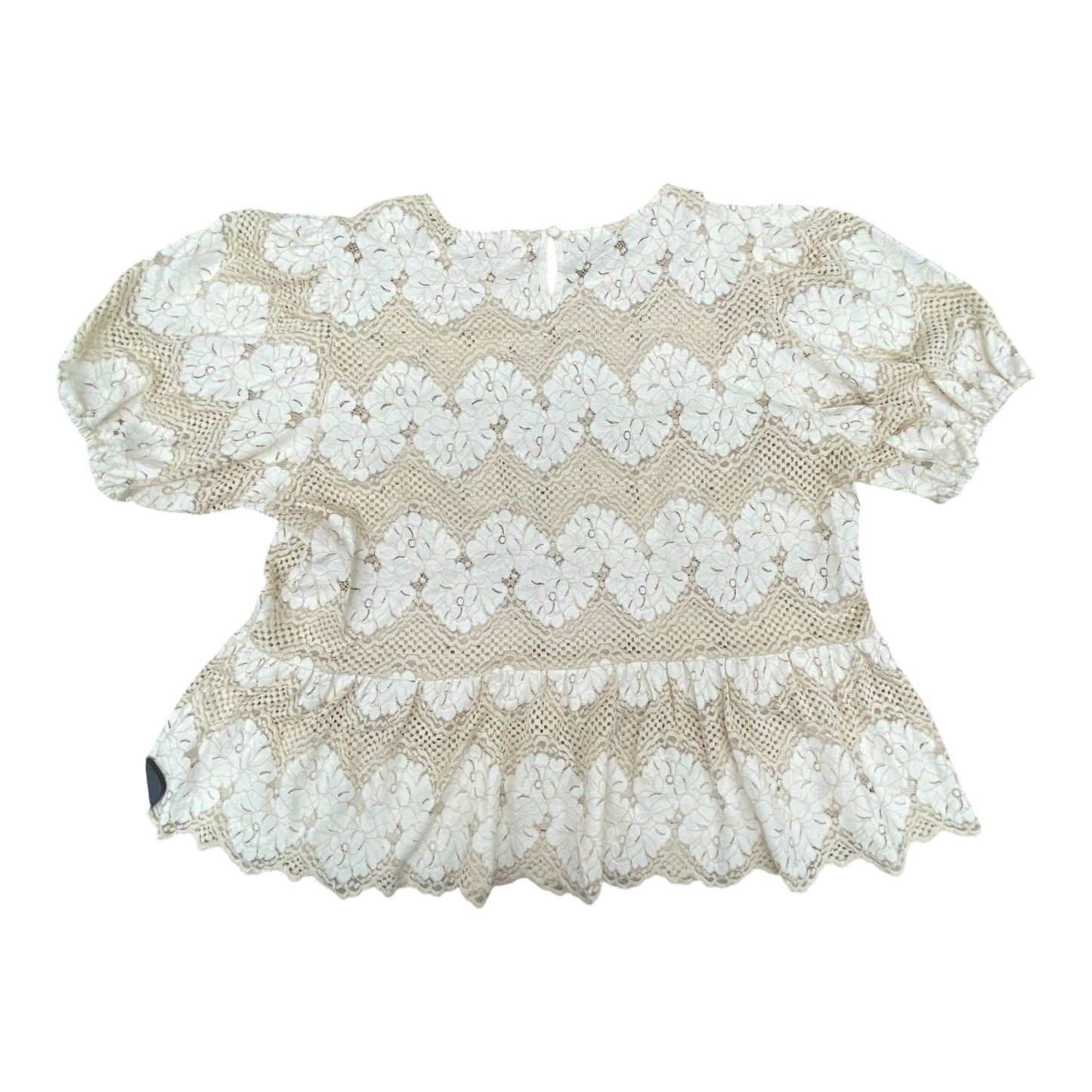 Top Ss By Dolan Left Coast In Beige, Size:Xl