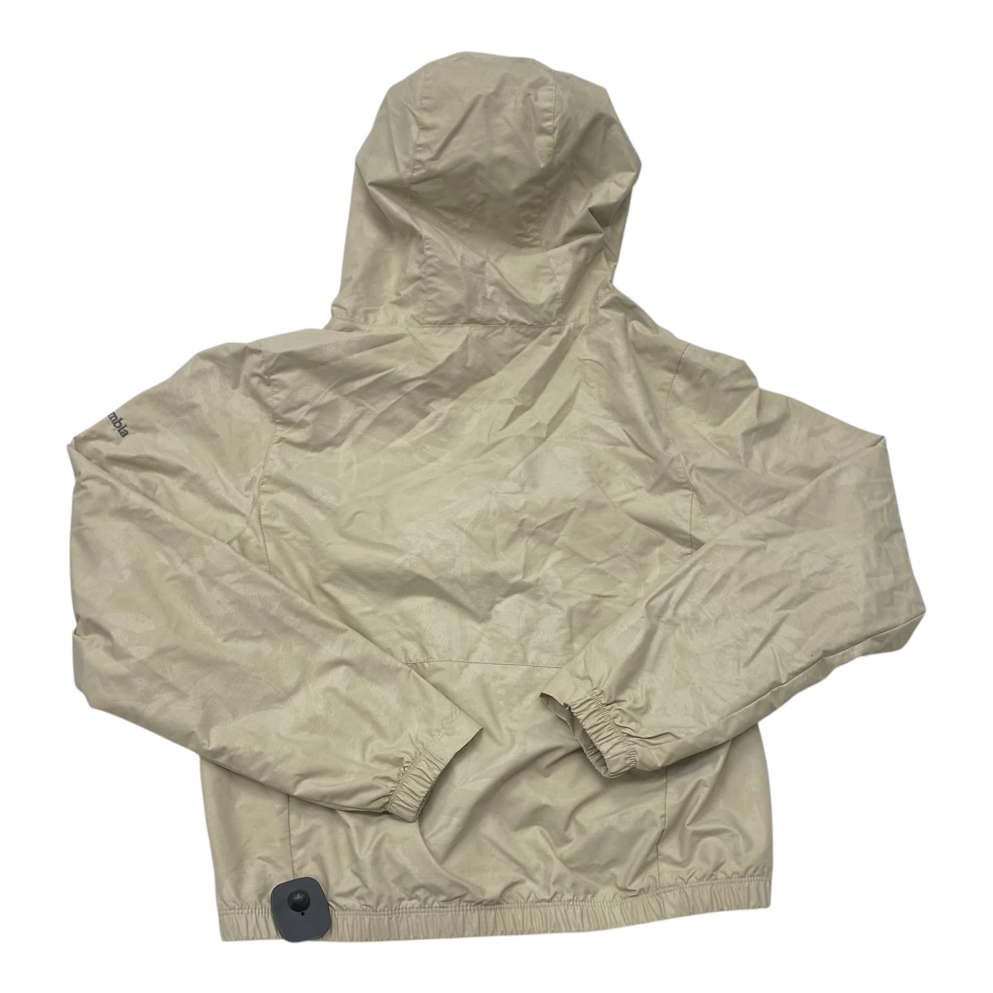 Jacket Windbreaker By Columbia In Tan, Size:S