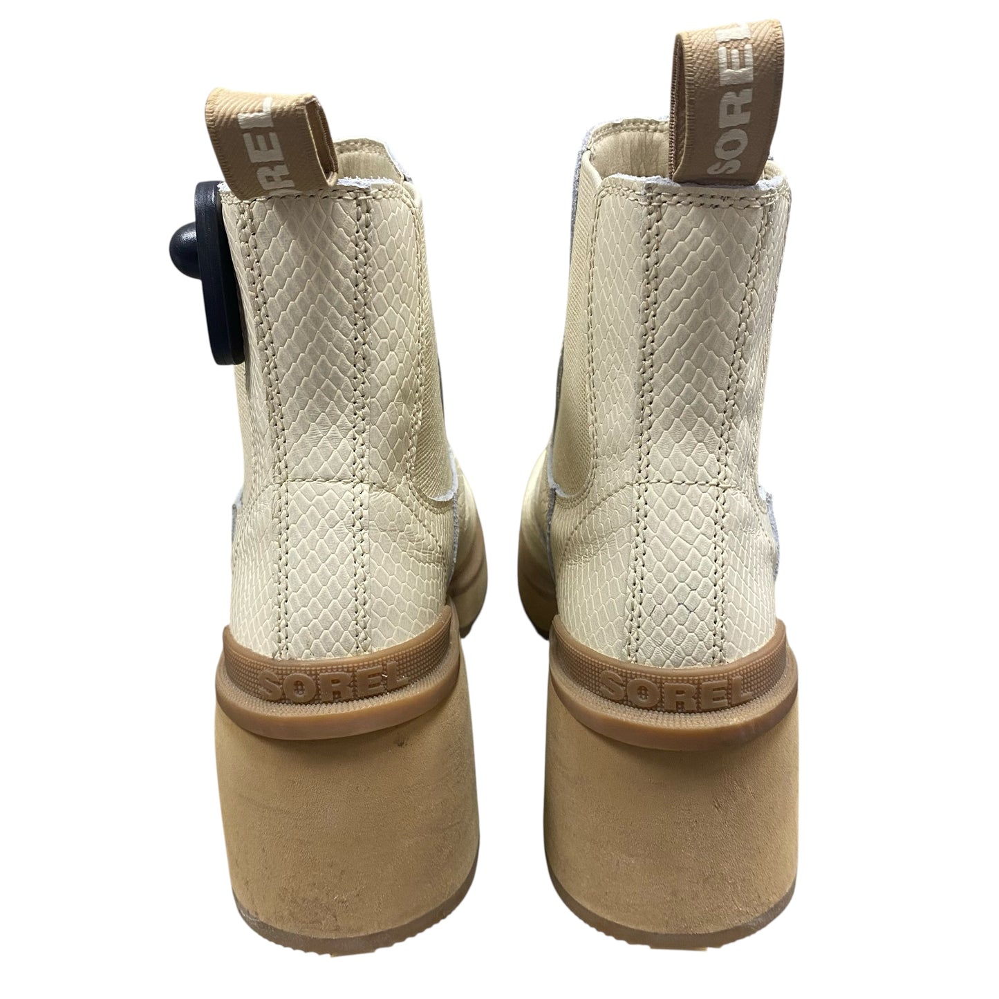 Boots Designer By Sorel In Cream, Size:8.5