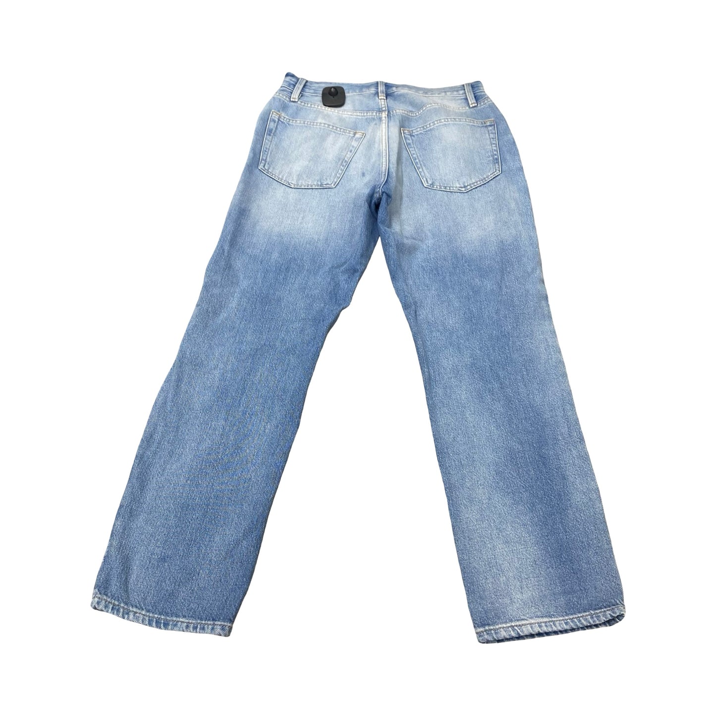 Jeans Straight By Frame In Blue Denim, Size:4
