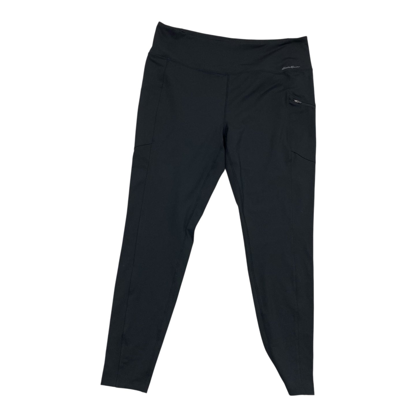 Athletic Leggings By Eddie Bauer In Black, Size:Xl