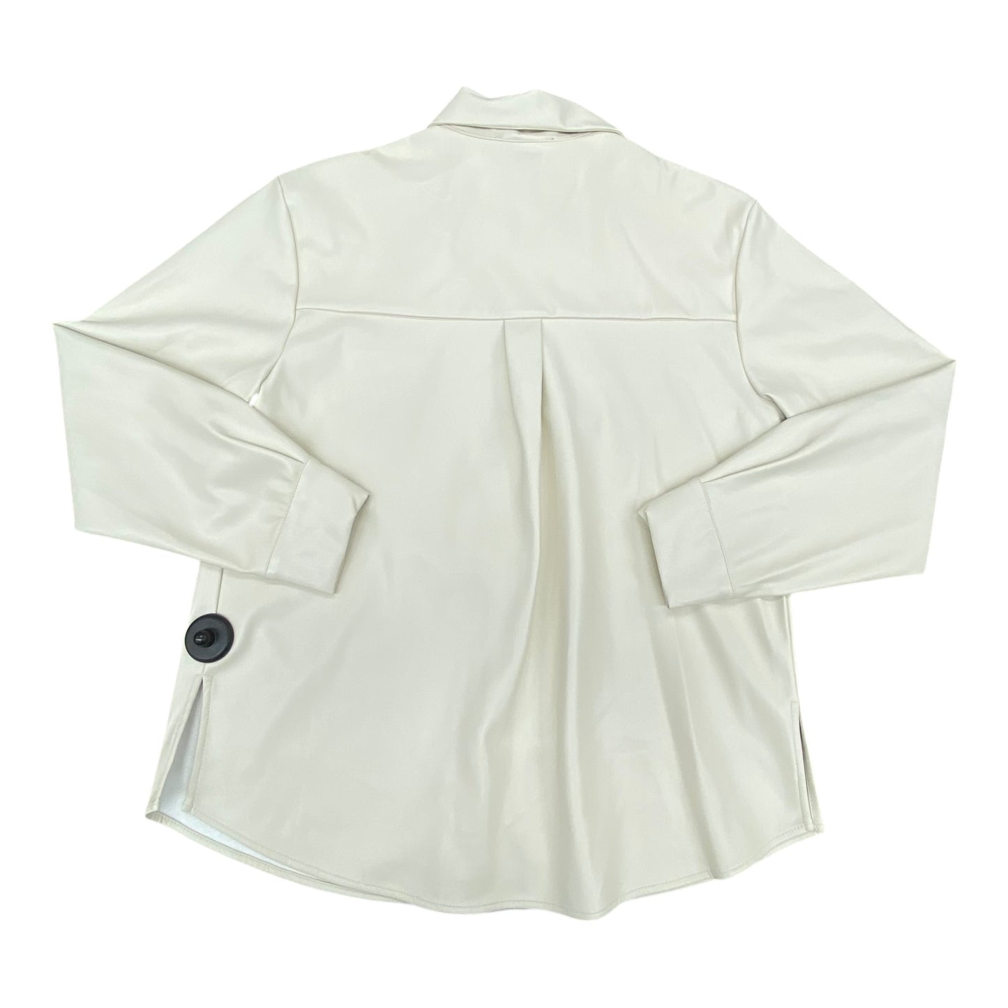 Jacket Shirt By Kirious In Cream, Size:M