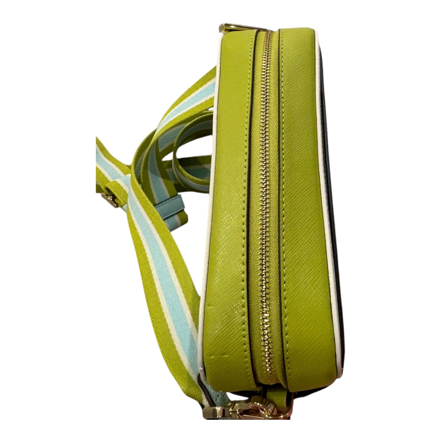Handbag Designer By Kate Spade In Blue & Green, Size:Small