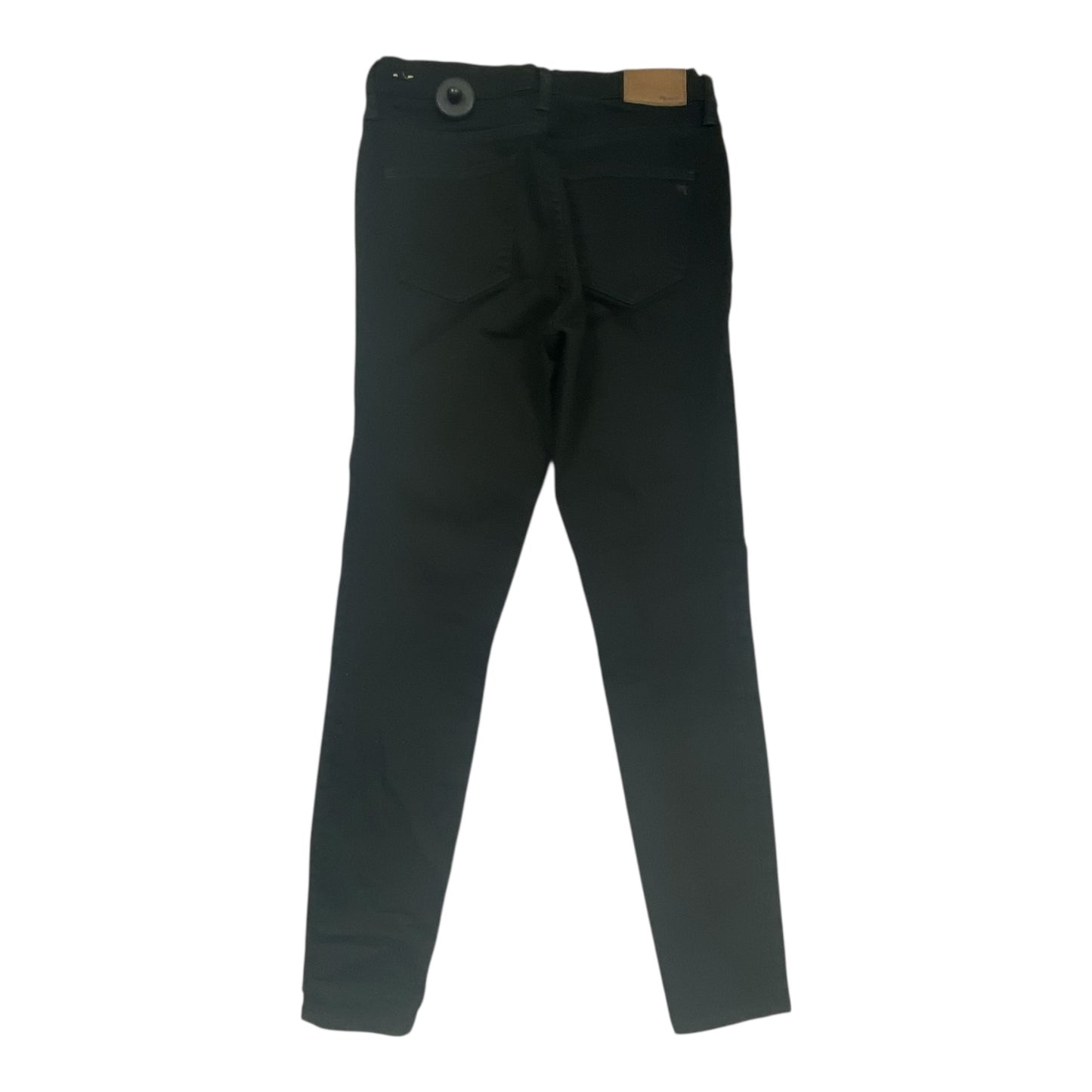 Jeans Skinny By Madewell In Black Denim, Size:4