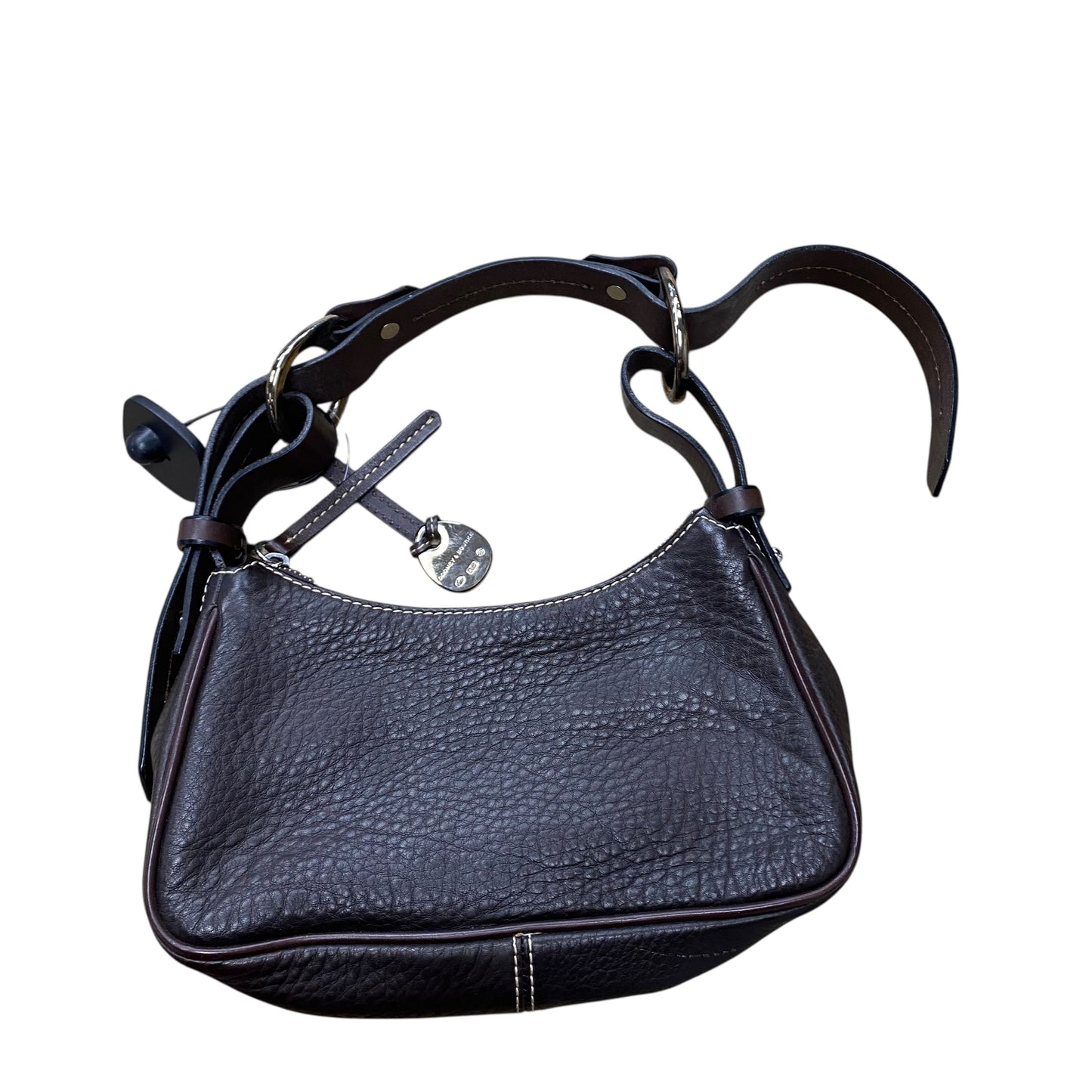 Handbag Designer By Dooney And Bourke In Brown, Size:Small