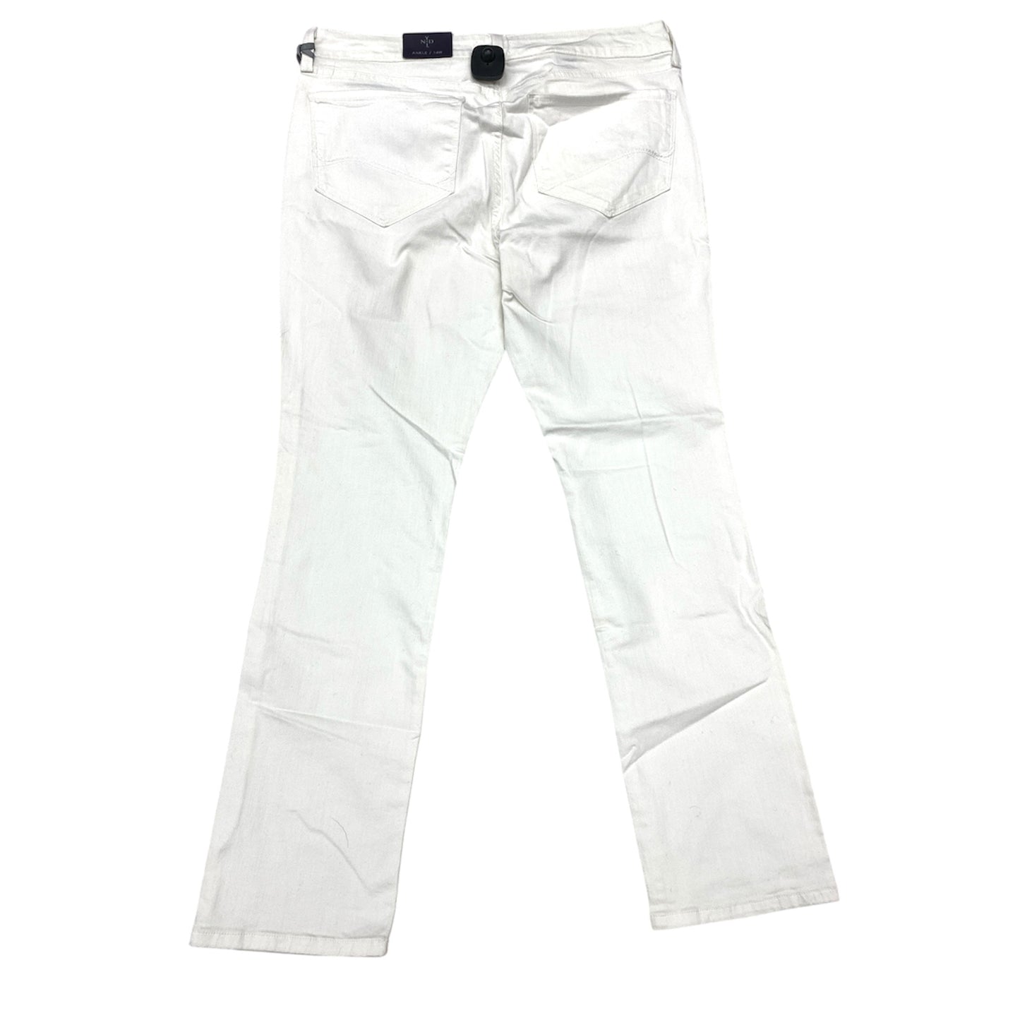 Jeans Straight By Not Your Daughters Jeans In White, Size:14