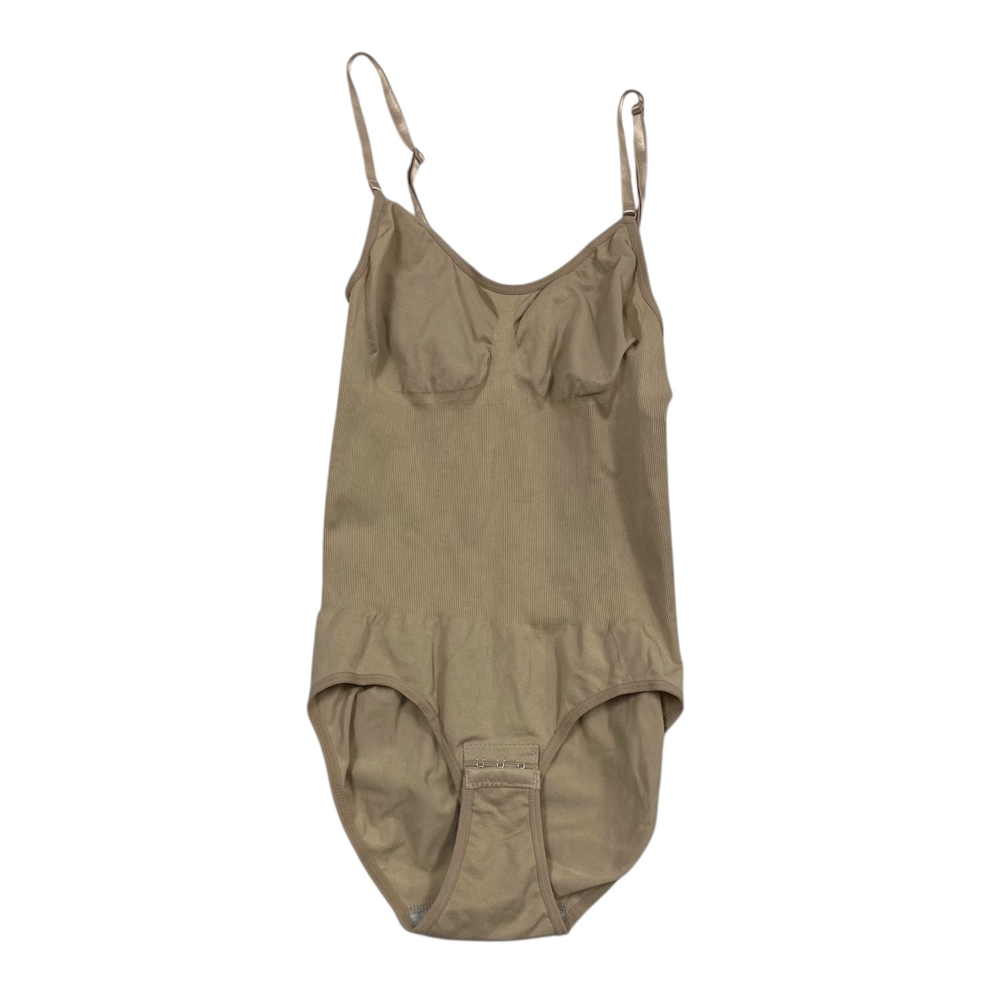 Bodysuit By Clothes Mentor In Tan, Size:L