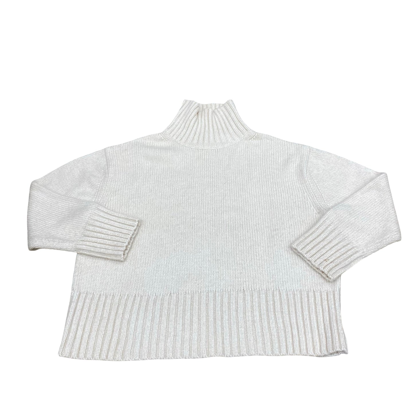 Sweater By Ann Taylor In Cream, Size:M
