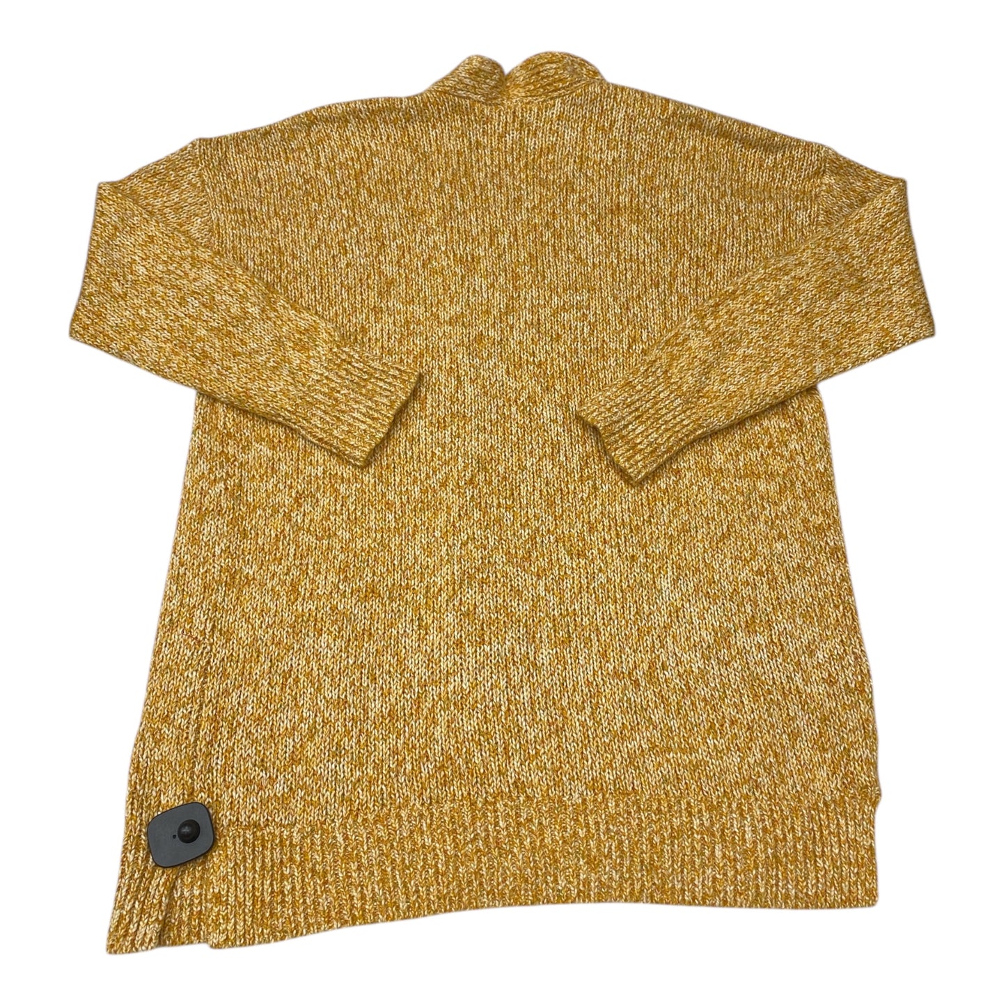 Sweater Cardigan By Loft In Orange, Size:L