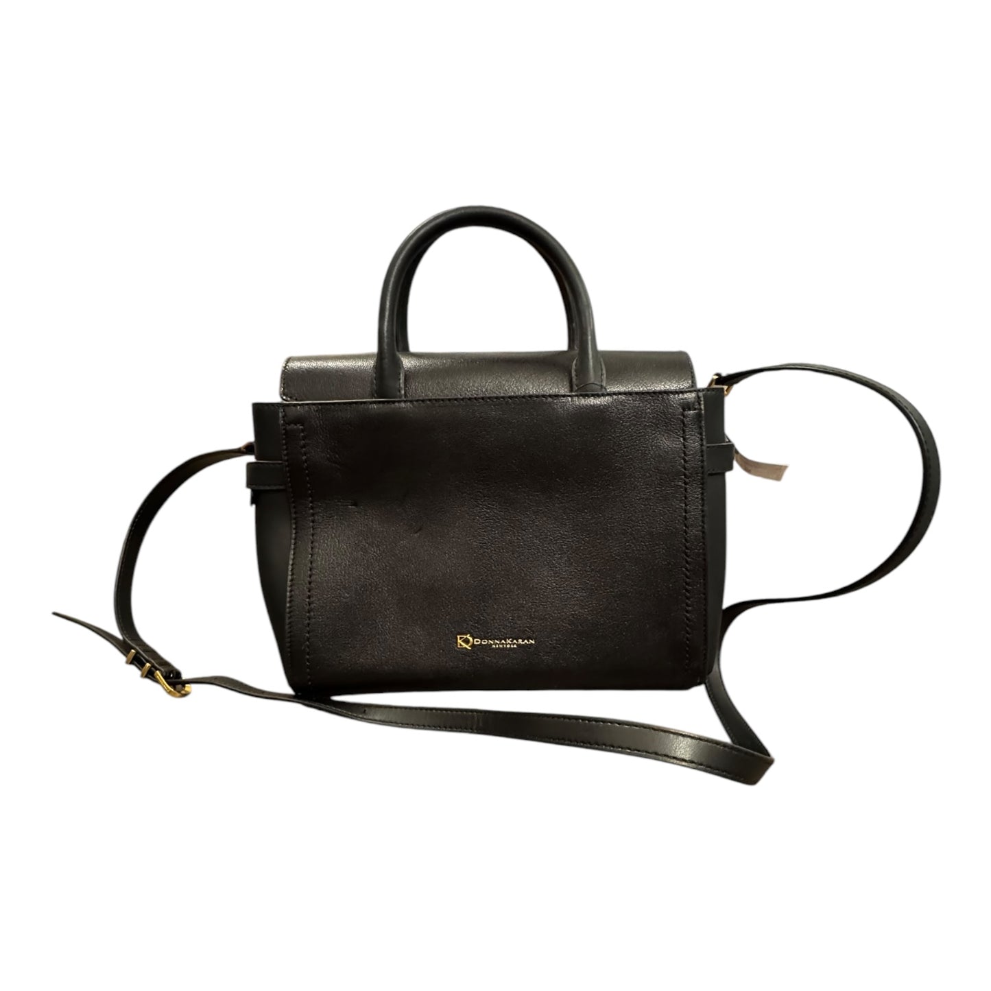 Handbag Designer By Donna Karan In Black, Size:Large