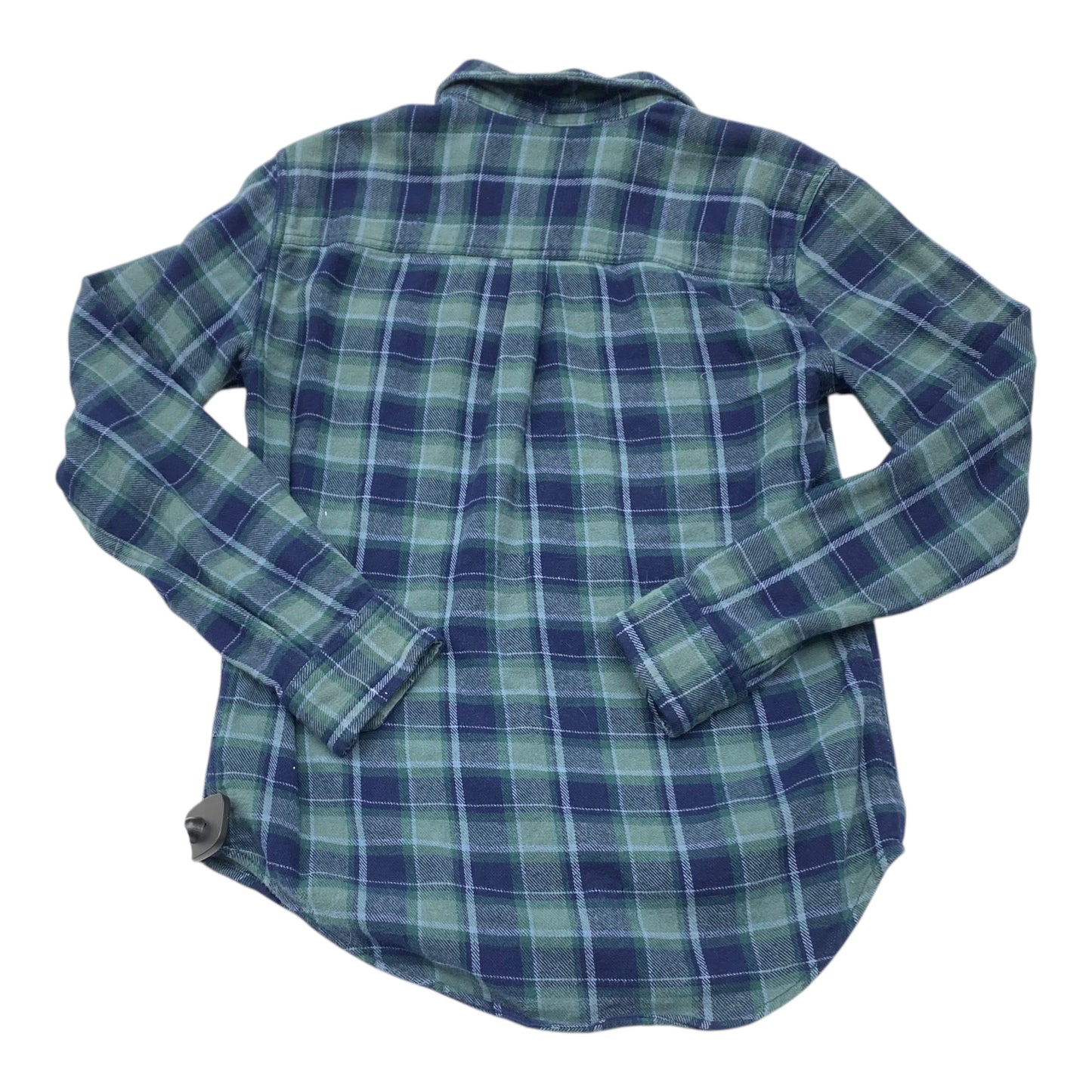 Top Ls By Mossimo In Plaid Pattern, Size:S