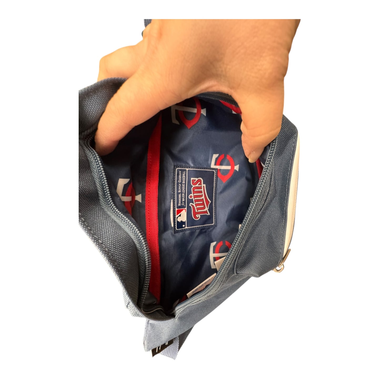 Belt Bag By Herschel In Blue & Red & White, Size:Large