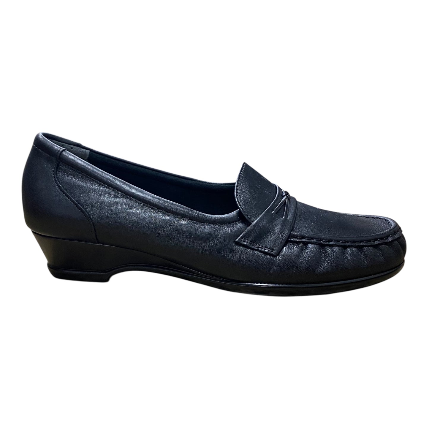 Shoes Heels Block By Sas In Black, Size:9
