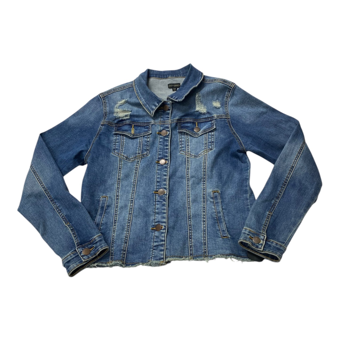 Jacket Denim By Coco And Carmen In Blue Denim, Size:S