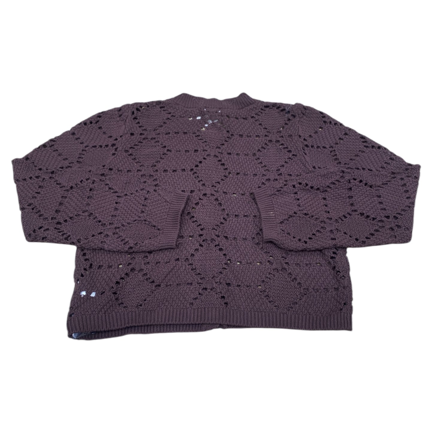 Sweater Cardigan By Z Supply In Brown, Size:S