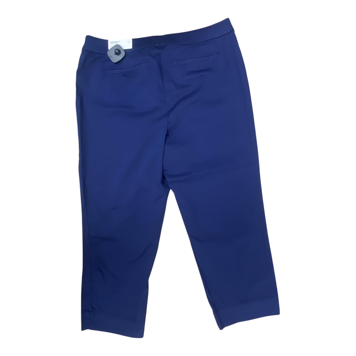 Pants Cropped By Soma In Navy, Size:L