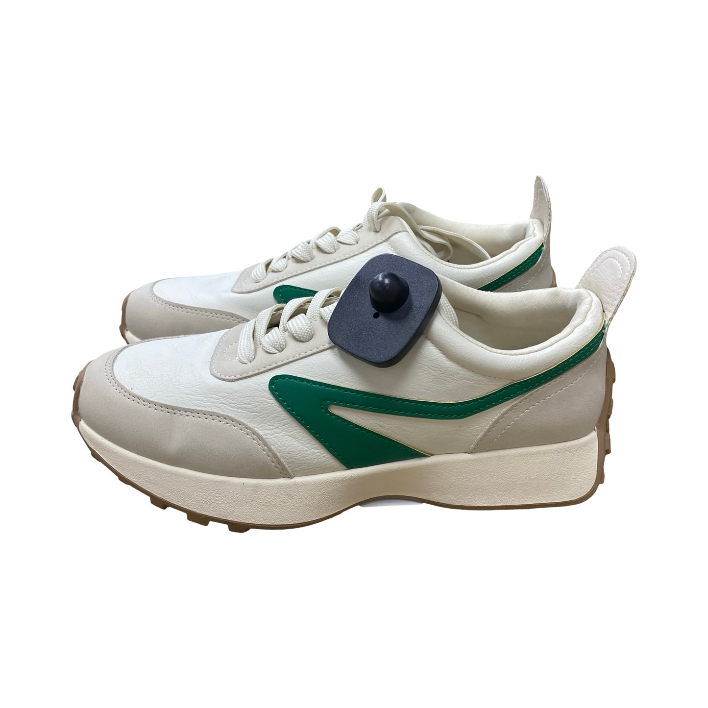 Shoes Sneakers By Dolce Vita In Green & White, Size:7.5