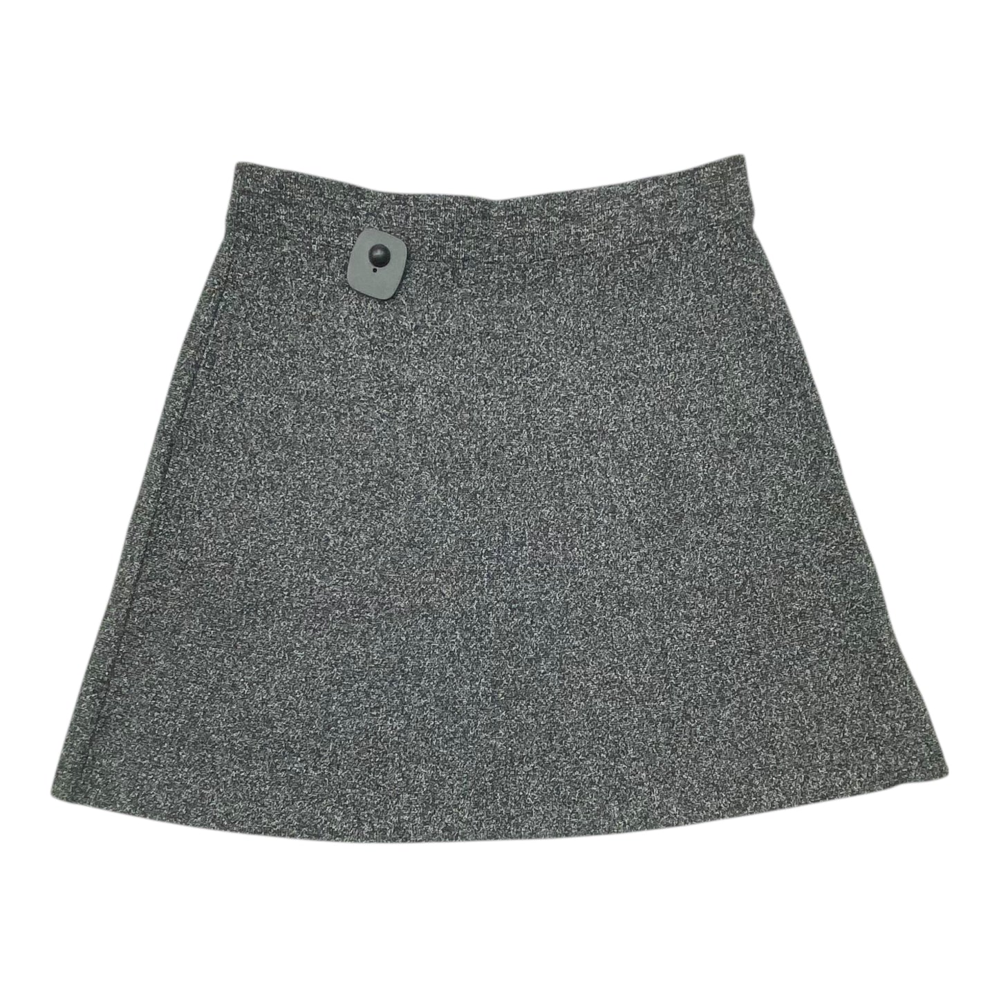 Skirt Midi By Loft In Black & Grey, Size:Mp