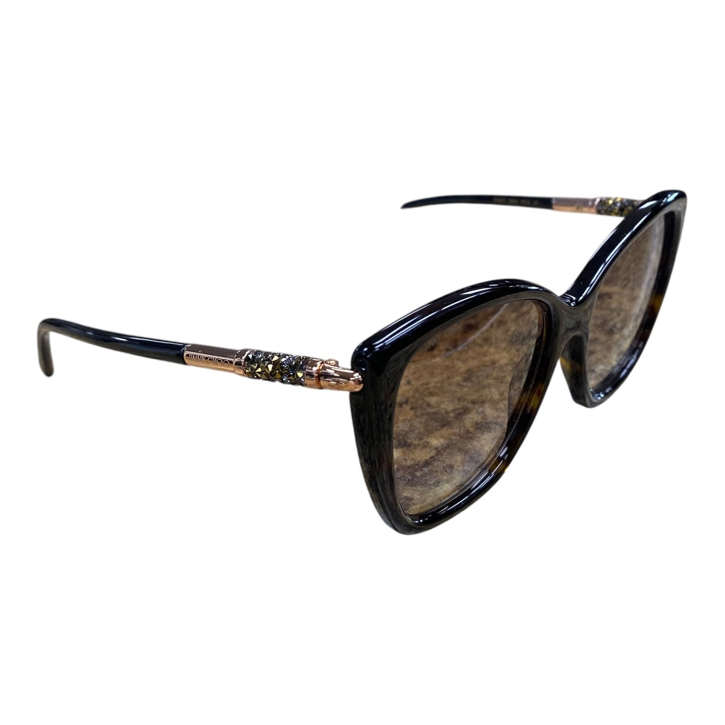Sunglasses Luxury Designer By Jimmy Choo In Brown