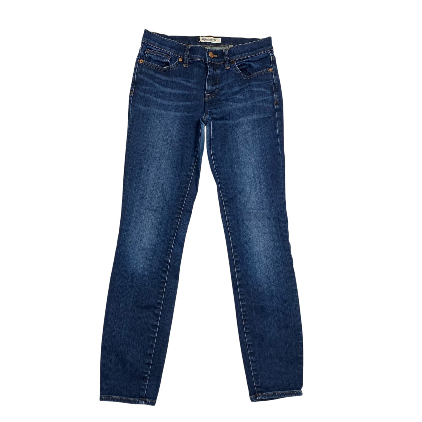 Jeans Skinny By Madewell In Blue, Size:4