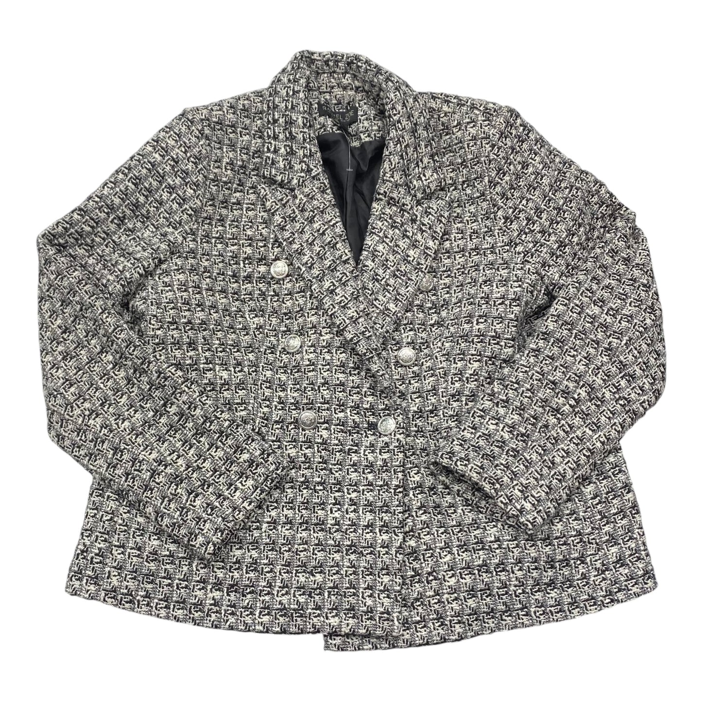Blazer By Rachel Zoe In Black & White, Size:Xl