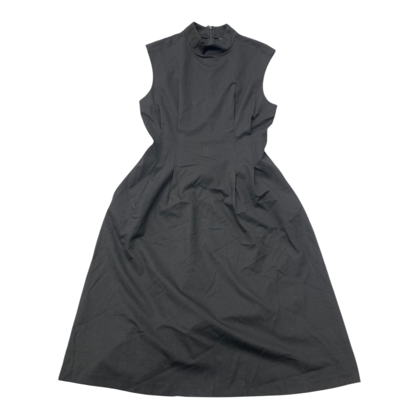 Dress Casual Midi By Banana Republic In Black, Size:M