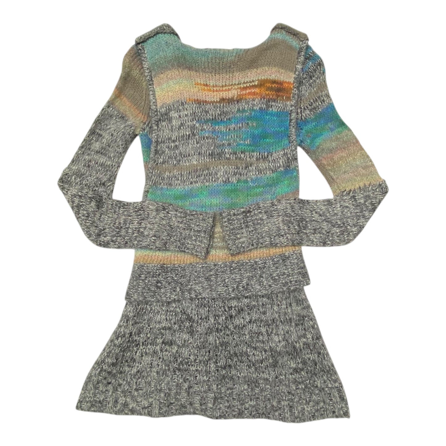 Sweater Cardigan By Sleeping On Snow In Multi, Size:Xs