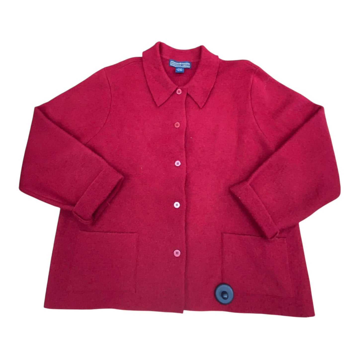 Blazer By Herman Geist In Red, Size:L