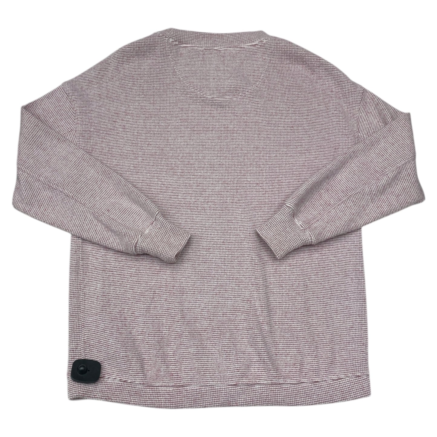 Sweatshirt Crewneck By Aerie In Pink & White, Size:Xs