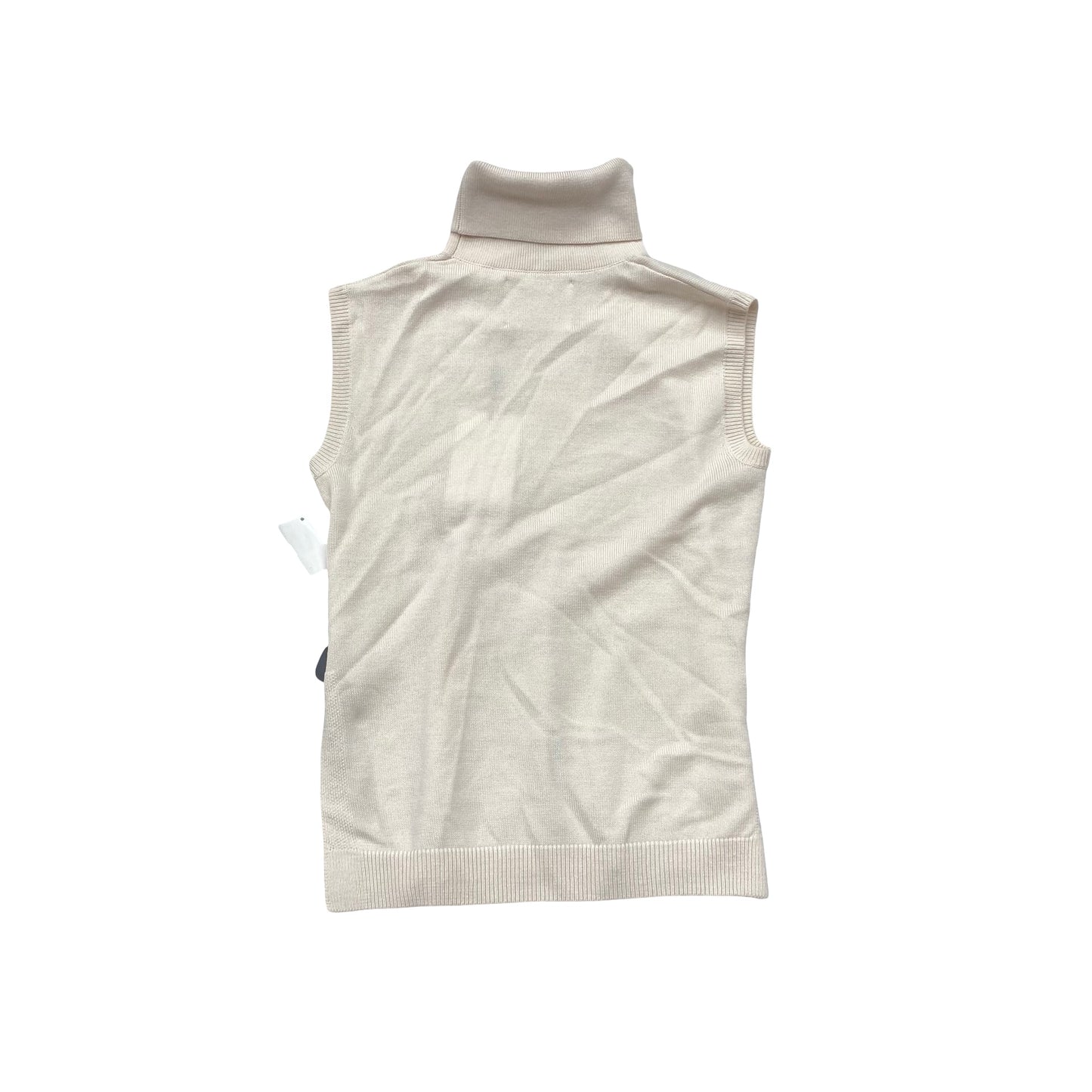 Top Sleeveless By Ministry of Supply In Cream, Size:Xs