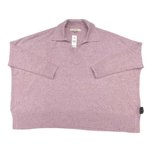 Sweater By Loft In Purple, Size:M