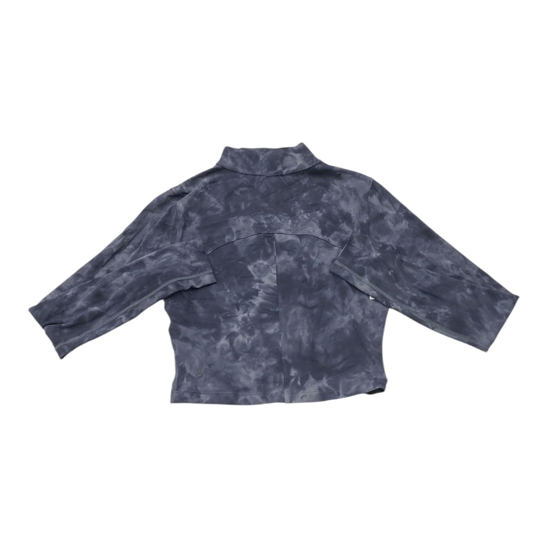 Athletic Top Ls Collar By Lululemon In Camouflage Print, Size:6