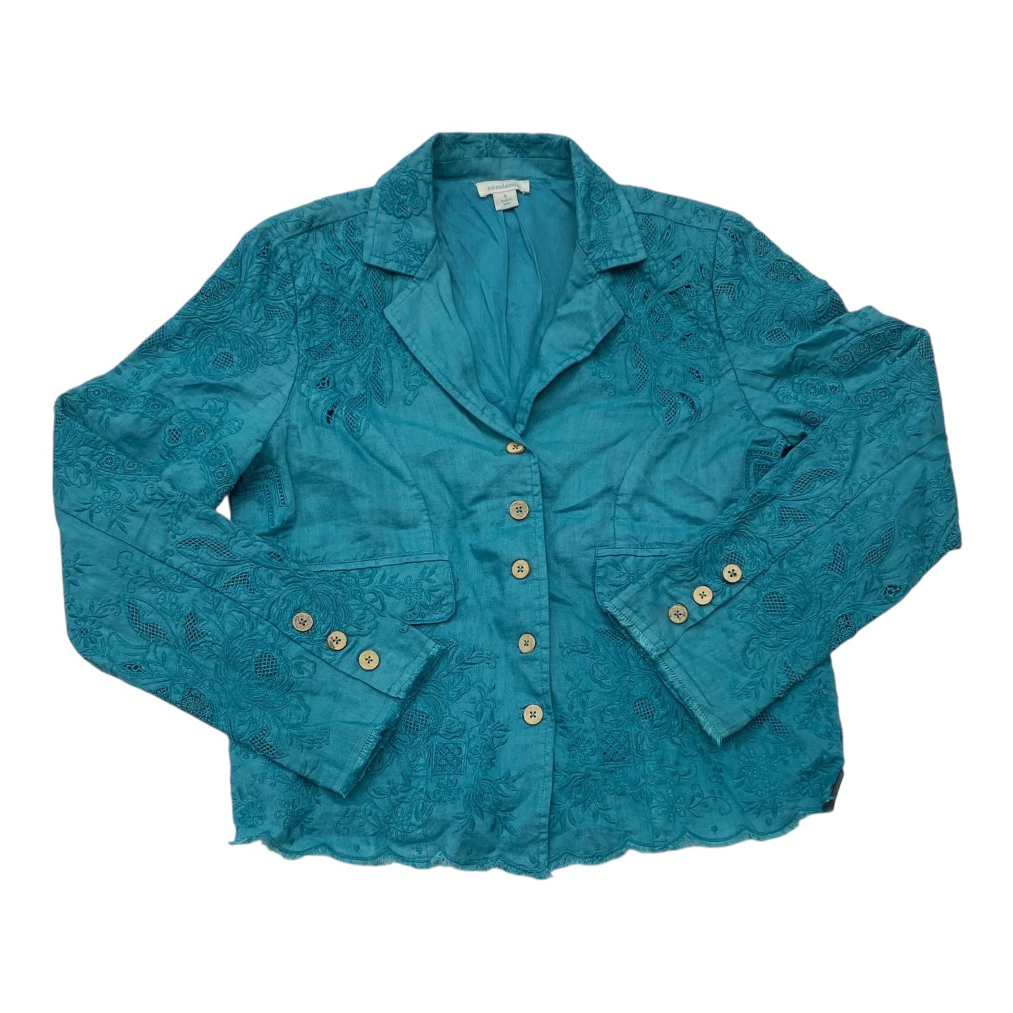 Blazer By Sundance In Teal, Size:S