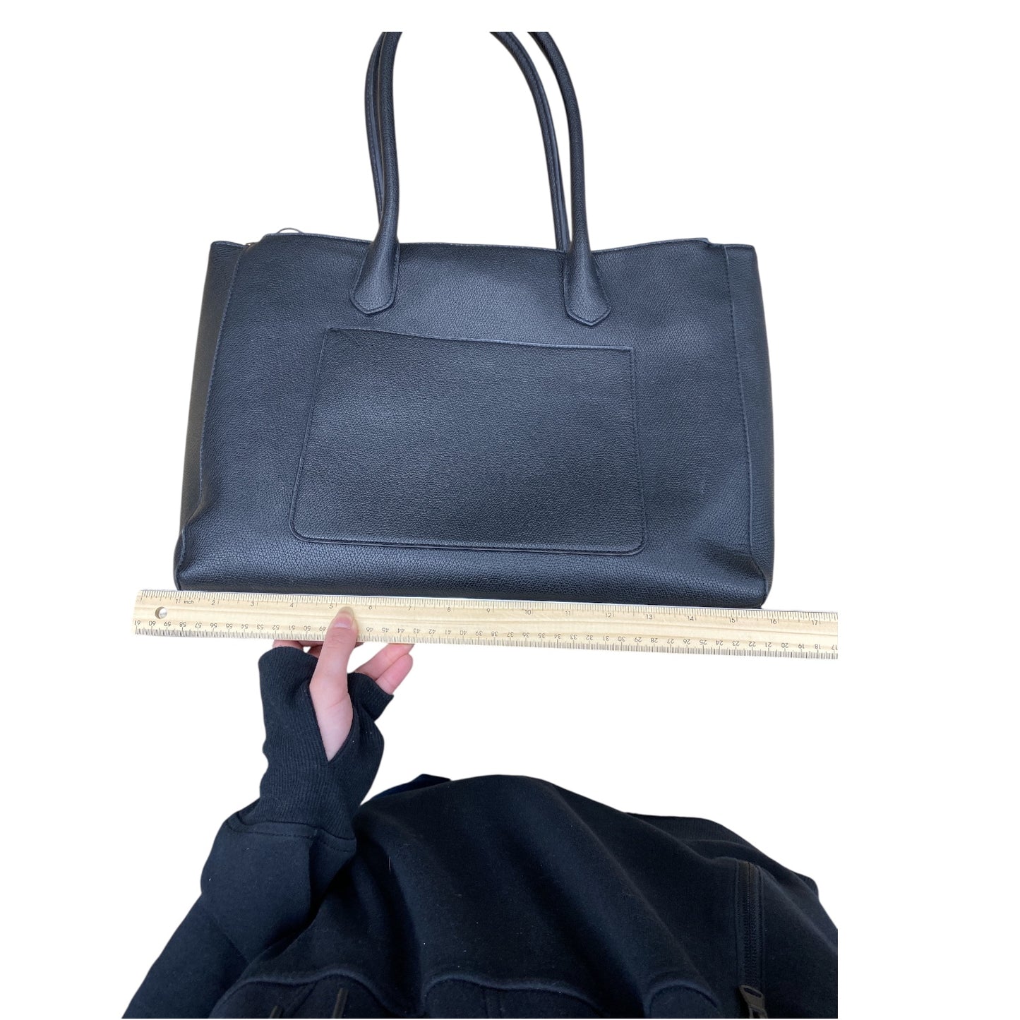 Handbag Leather By A New Day In Black, Size:Large
