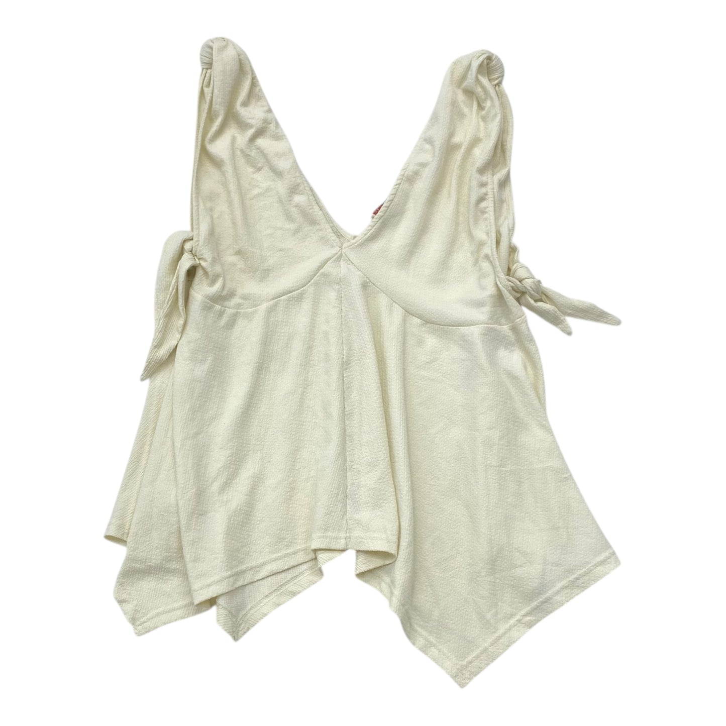 Top Sleeveless By Free People In Cream, Size:L