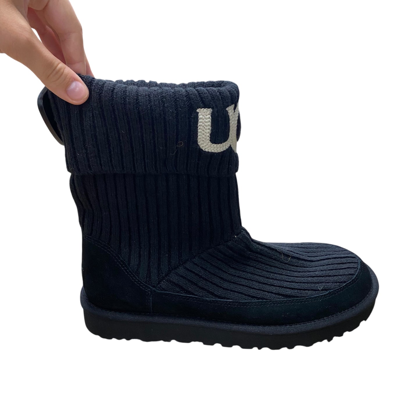 Boots Designer By Ugg In Black, Size:8