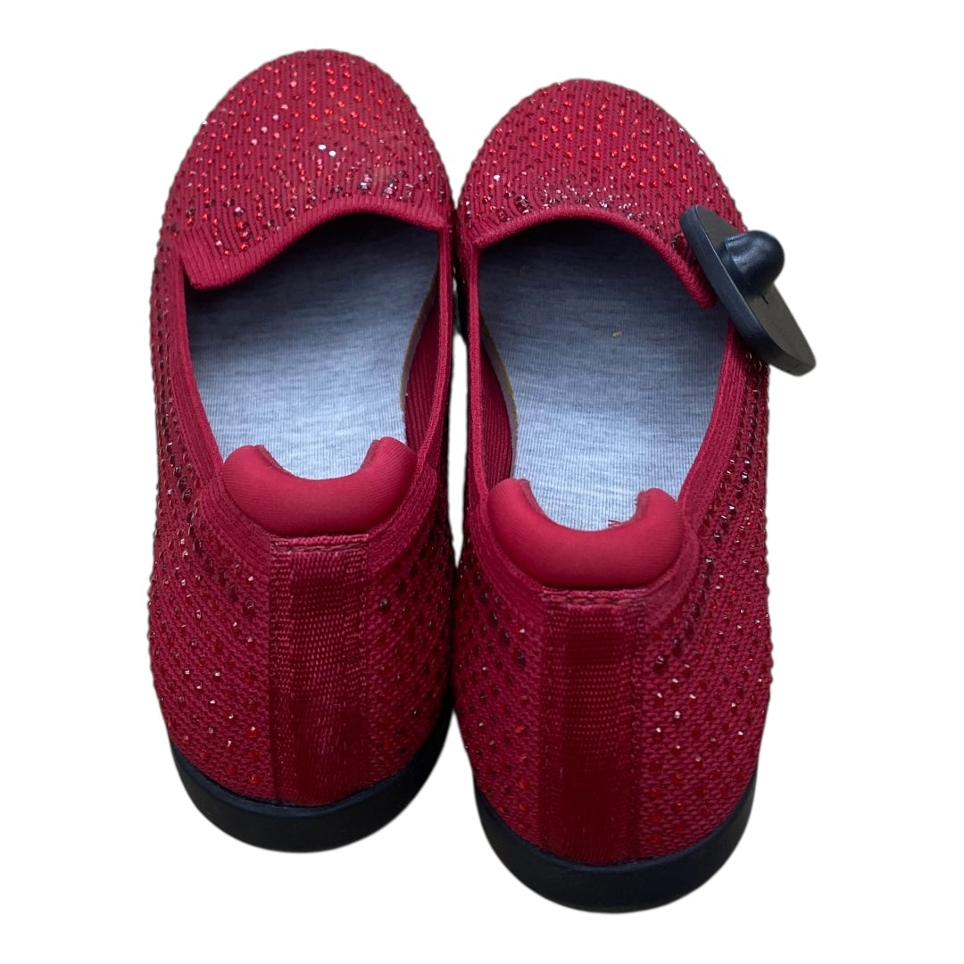Shoes Flats By Clarks In Red, Size:8