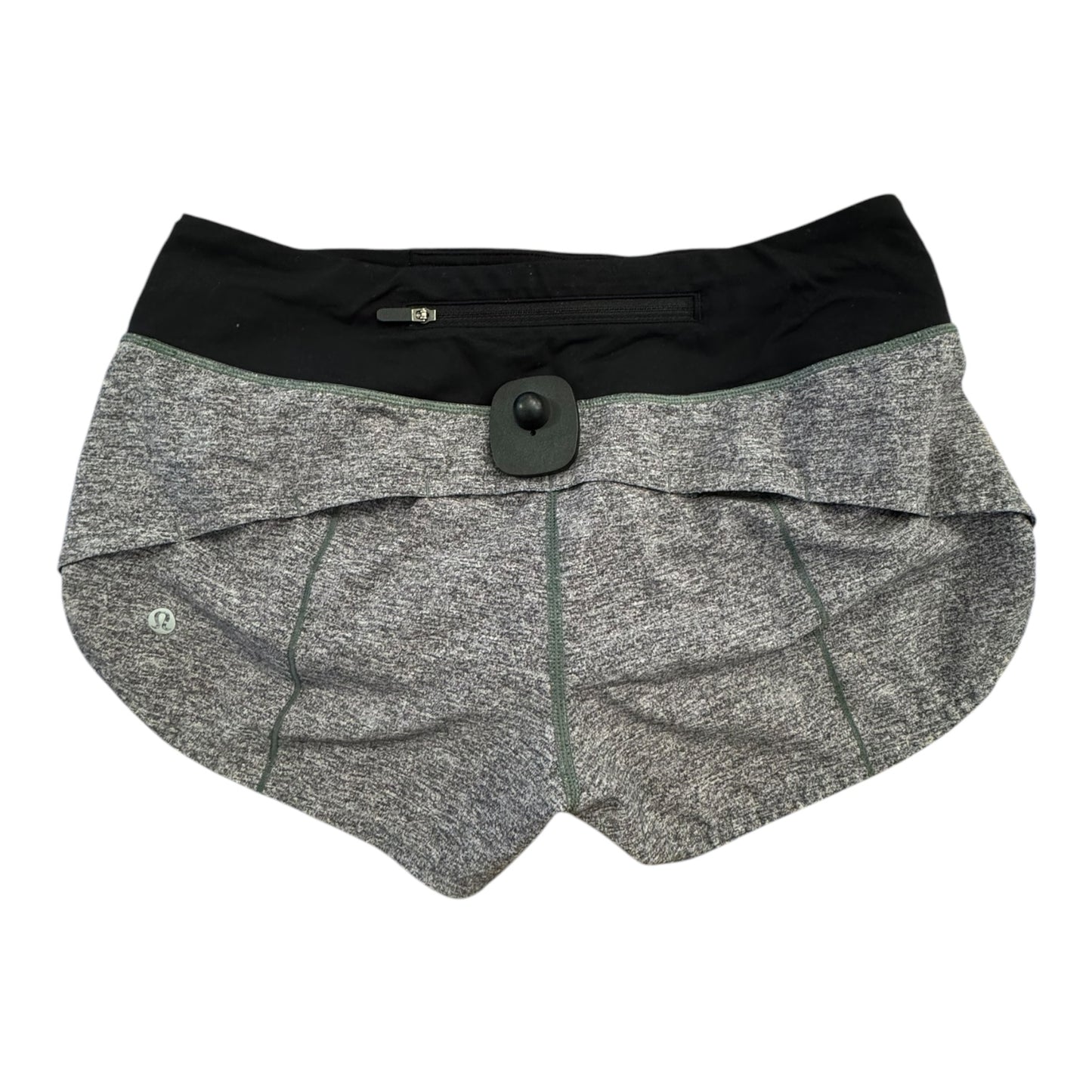 Athletic Shorts By Lululemon In Grey, Size:4