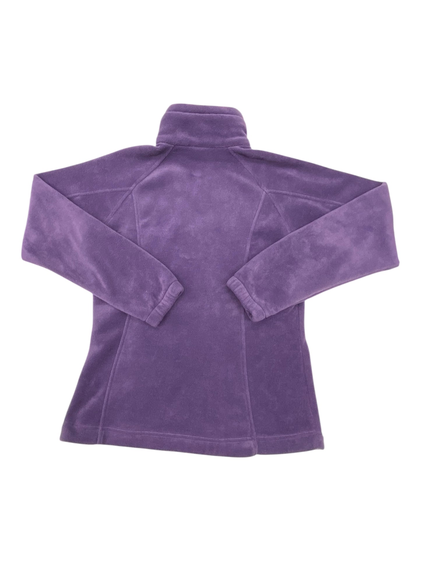 Athletic Jacket By Columbia In Purple, Size:M