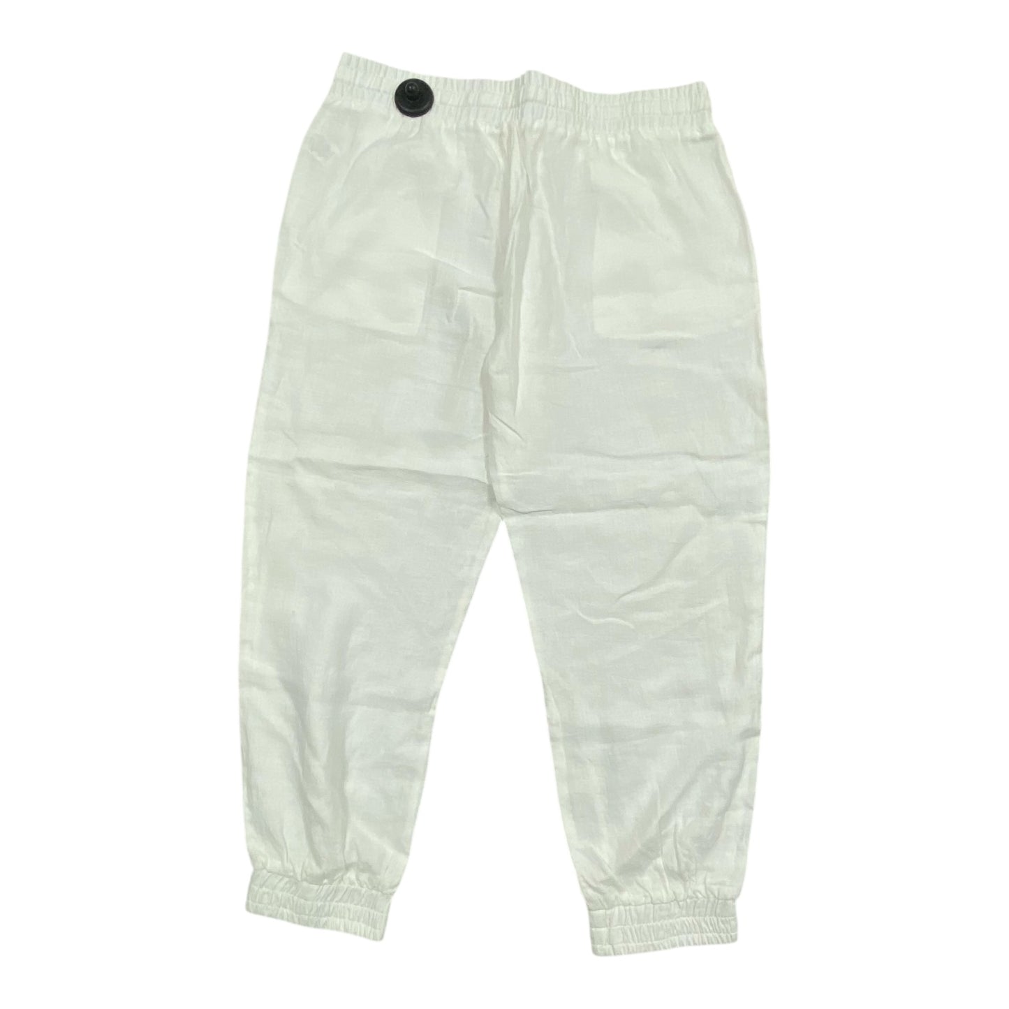 Pants Linen By Cloth & Stone In White, Size:M