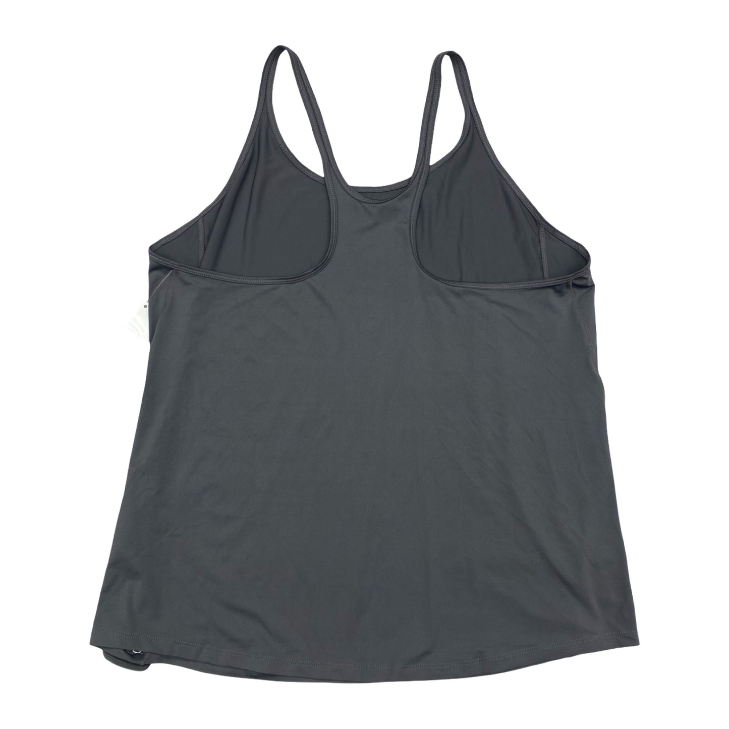 Athletic Tank Top By Nike In Grey, Size:L