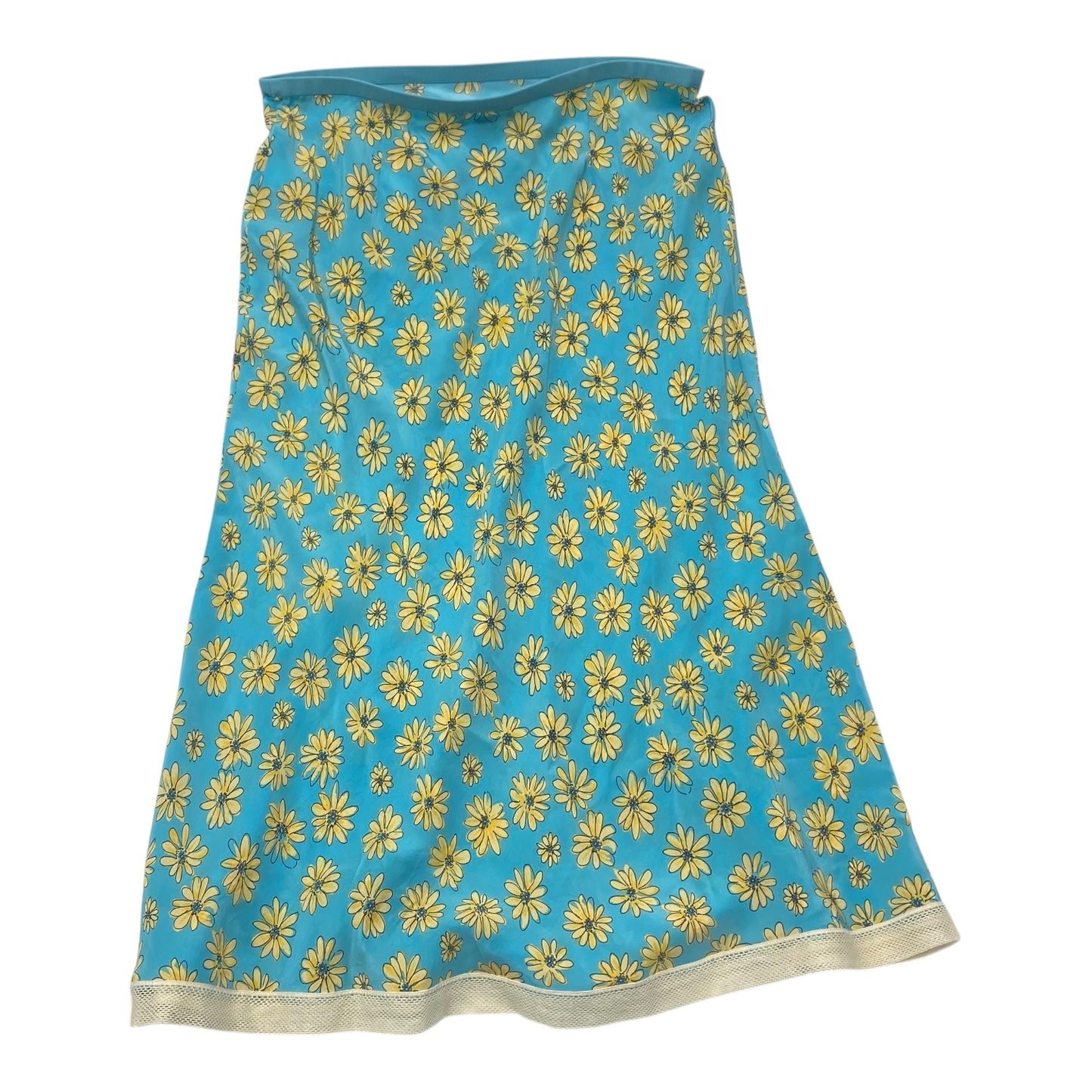 Swimwear Cover-Up By J. Crew In Blue & Yellow, Size:S