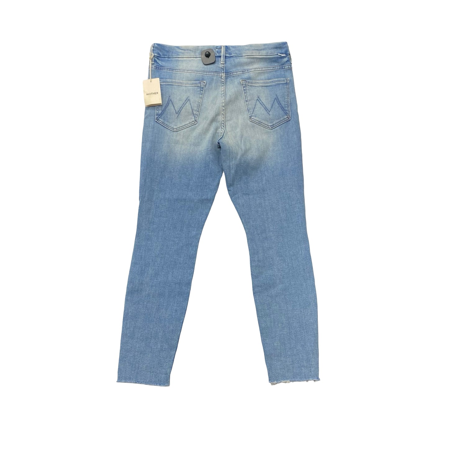 Jeans Skinny By Mother In Blue Denim, Size:16