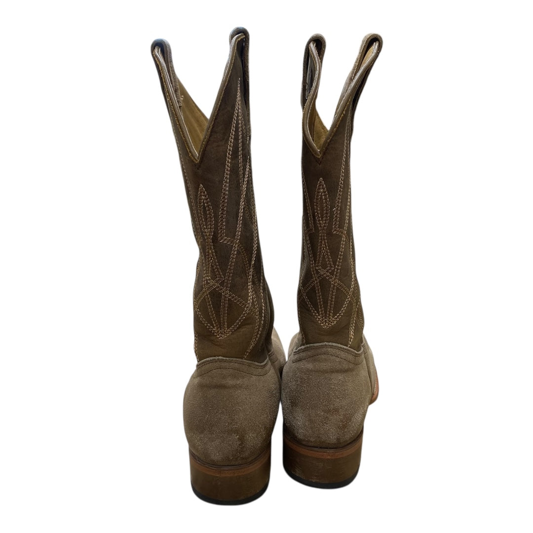 Boots Western By Cmc In Brown, Size:8