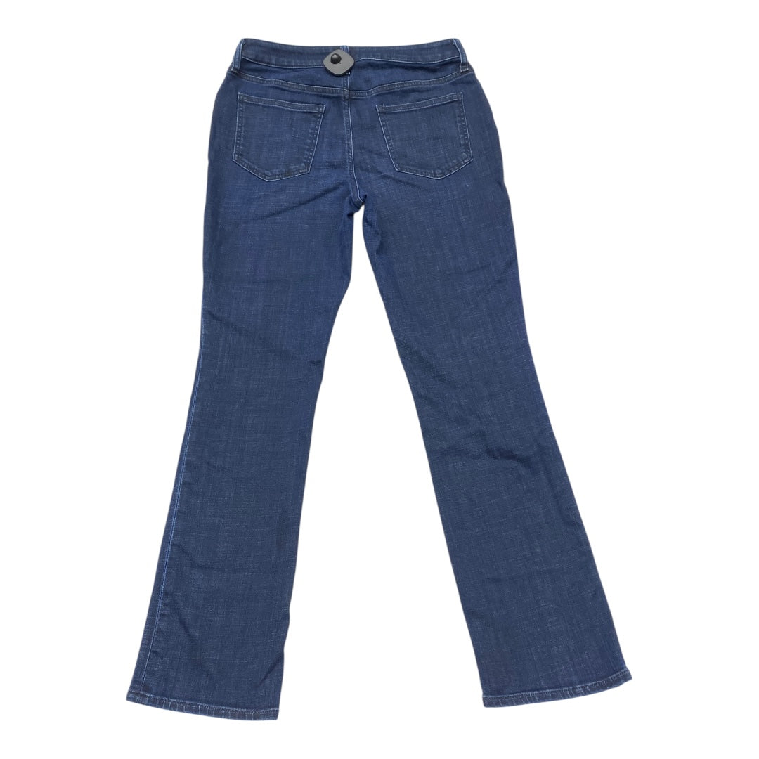 Jeans Straight By Chicos In Blue Denim, Size:4