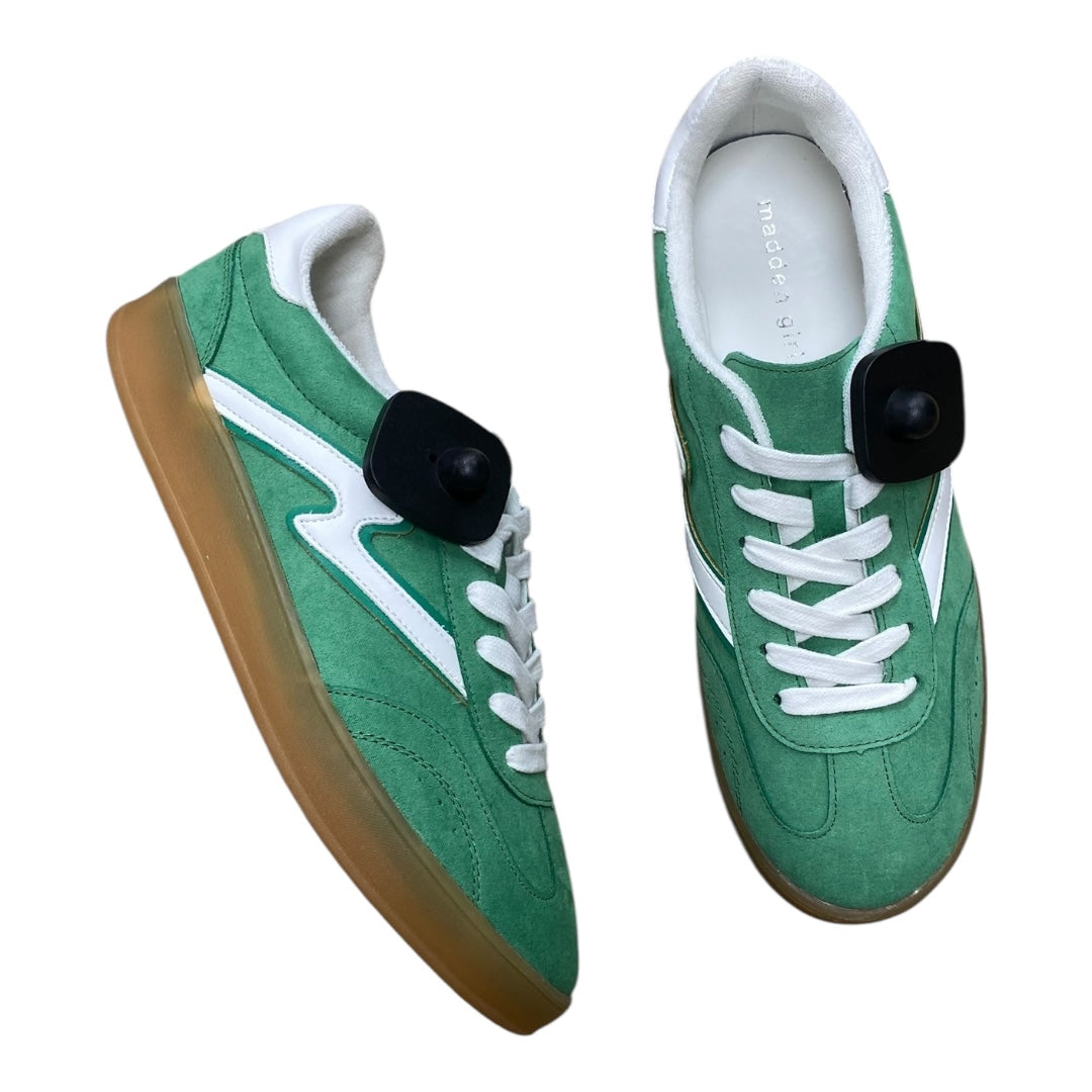 Shoes Sneakers By Madden Girl In Green & White, Size:8.5