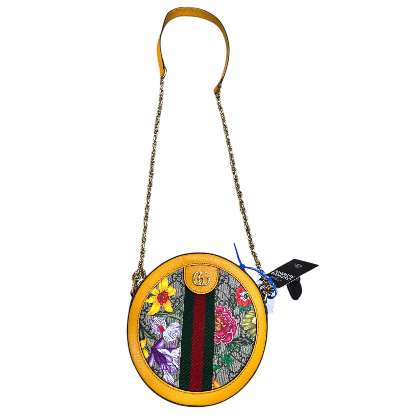 Handbag Luxury Designer By Gucci In Multi, Size:Small