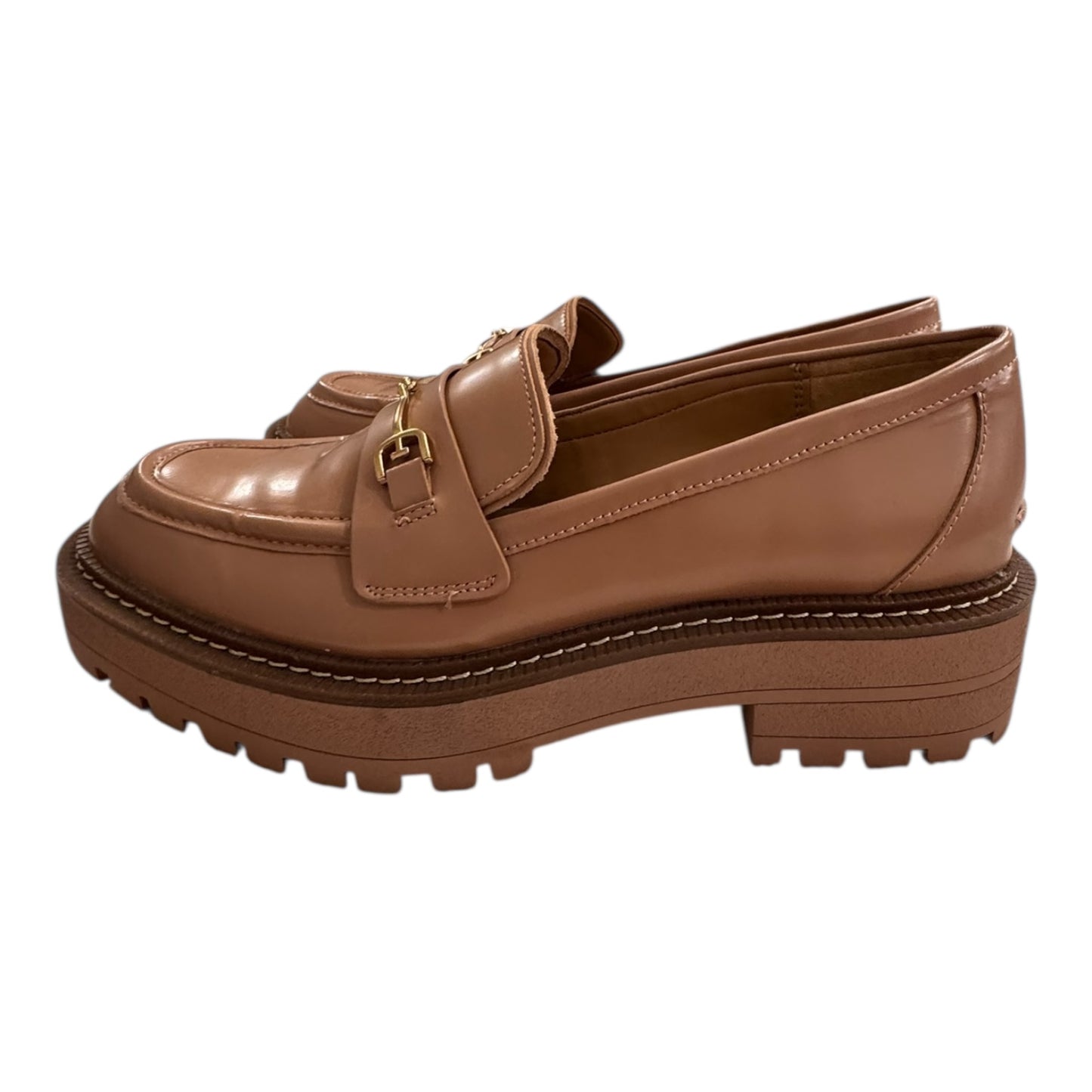 Shoes Heels Platform By Sam Edelman In Beige, Size:8