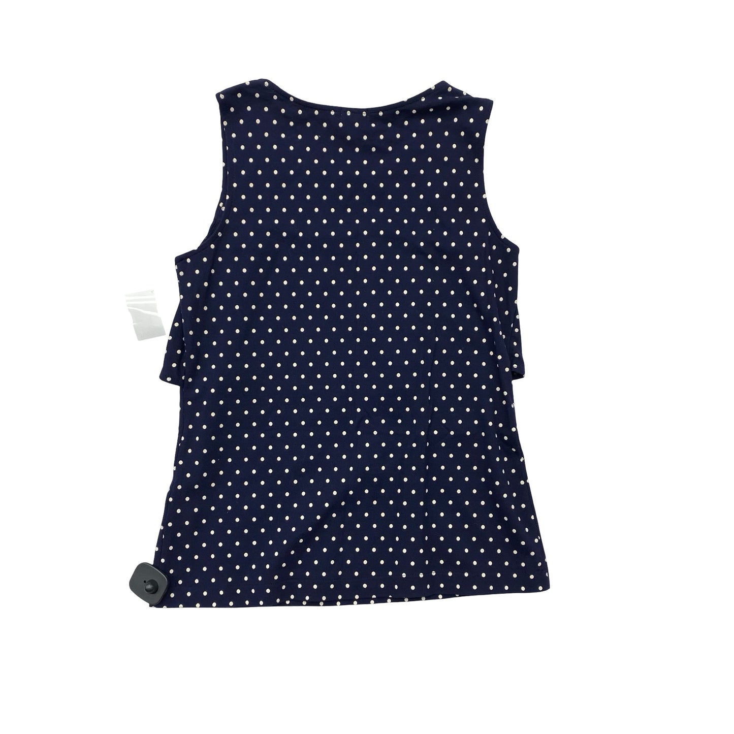 Top Sleeveless By J. Crew In Blue & White, Size:Xs